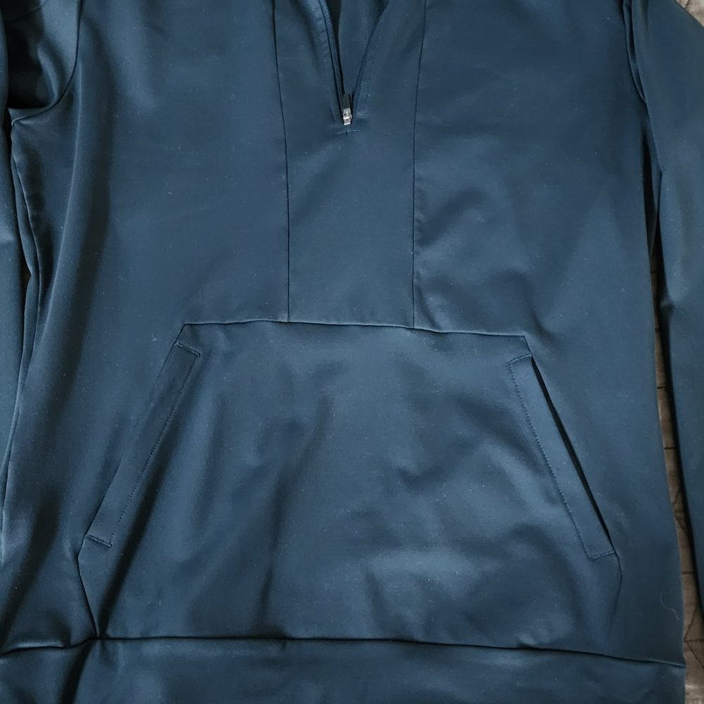 Alphalete Half-Zip Performance Pullover - M - Navy - image 5